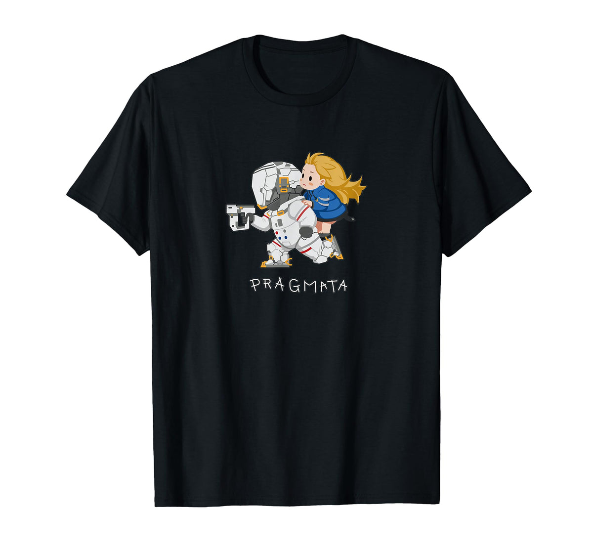 PRAGMATA Hugh & Diana Run! FP T-Shirt