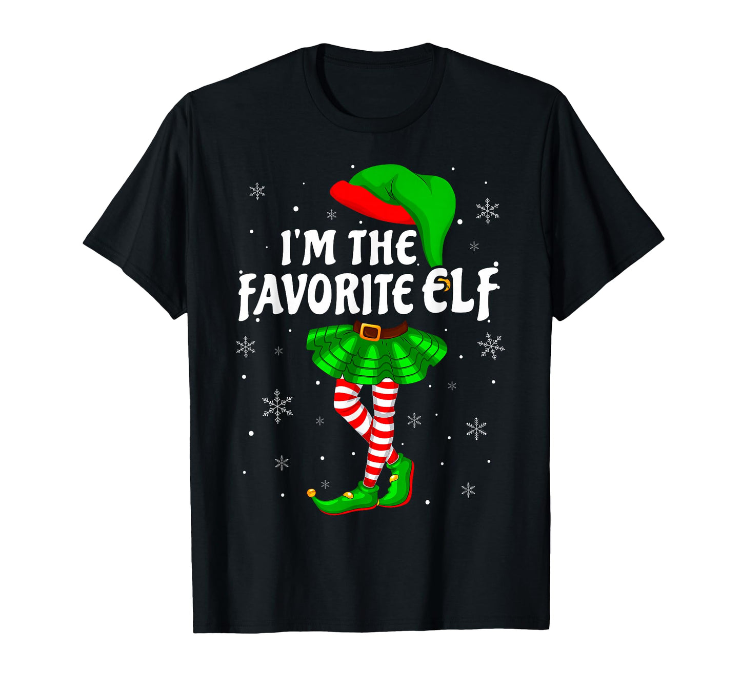 Christmas Crew Elf for Girls Boys Women Men Matching Xmas T-Shirt