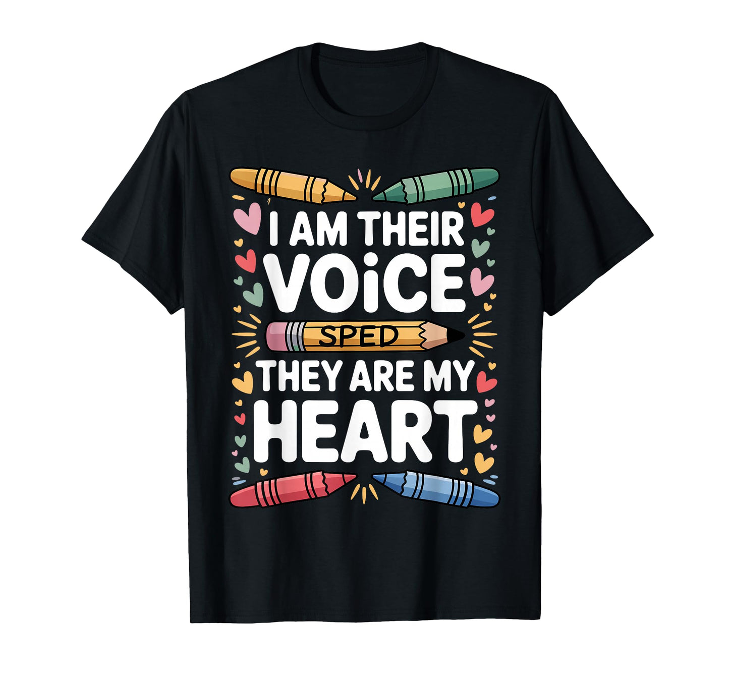 IEP SPED Teacher Art for Men Women Special Education Teacher T-Shirt