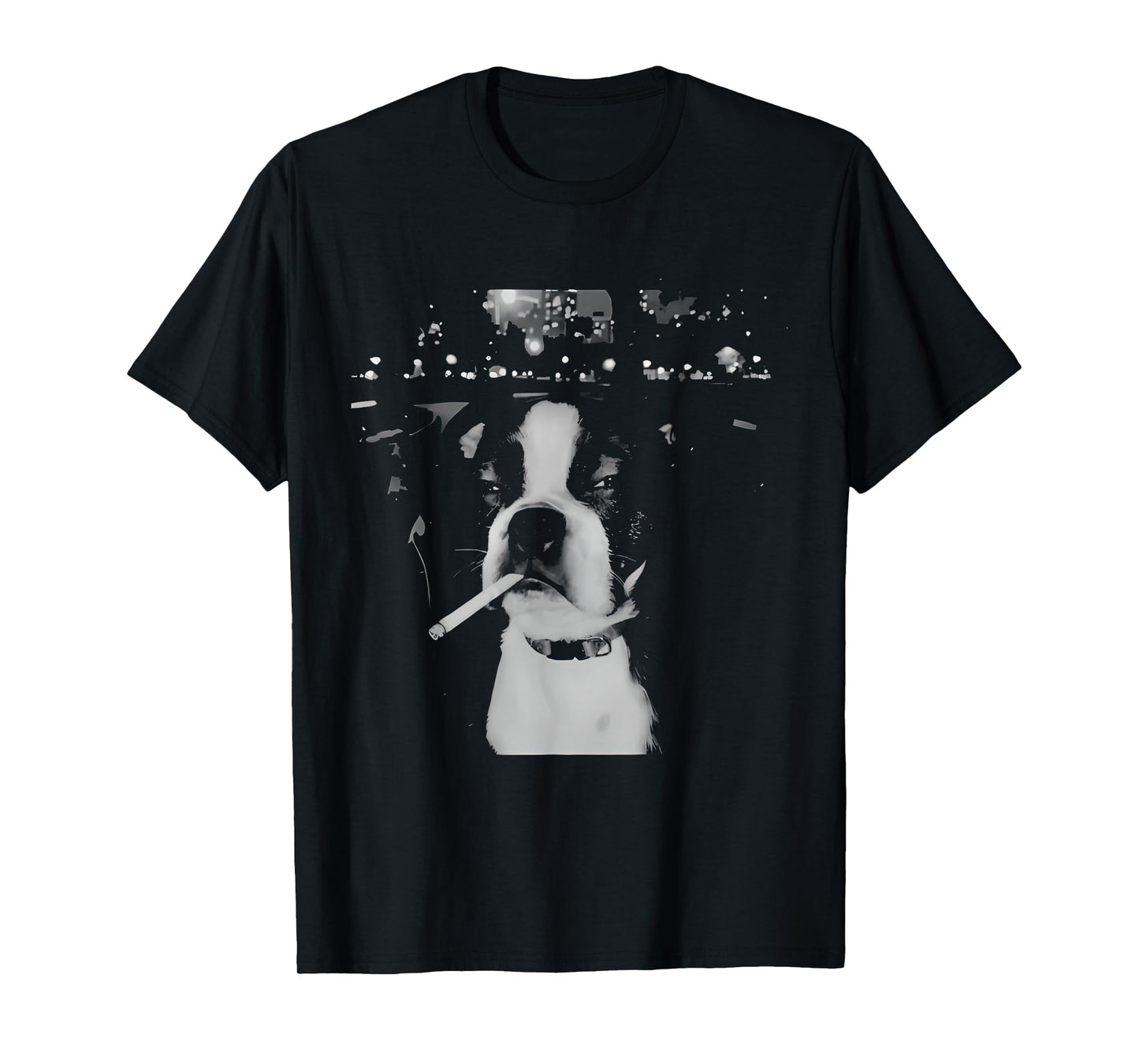 Funny Smoking Dog Meme T-Shirt