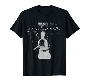 Funny Smoking Dog Meme T-Shirt