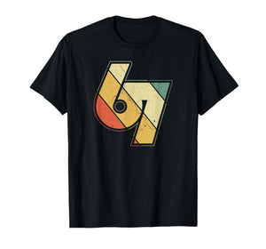 Vintage 6 7 Meme Six Seven Logo Namaste Funny Halloween T-Shirt