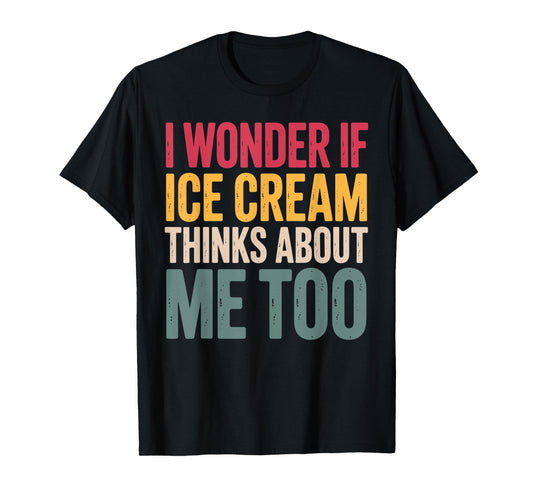 Cool Ice Cream Costume for Men Women Dessert Ice Cream Lover T-Shirt