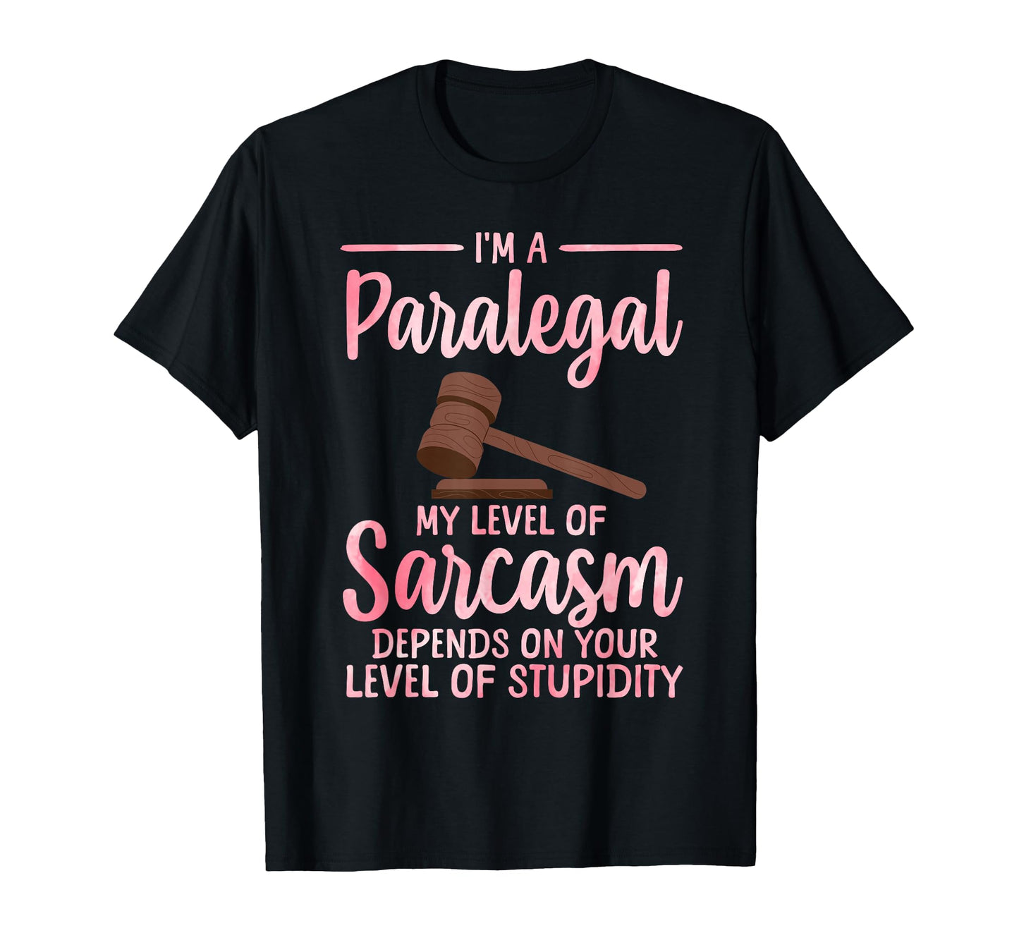 Paralegal Art for Men Women Law Legal Assistant Paralegal T-Shirt