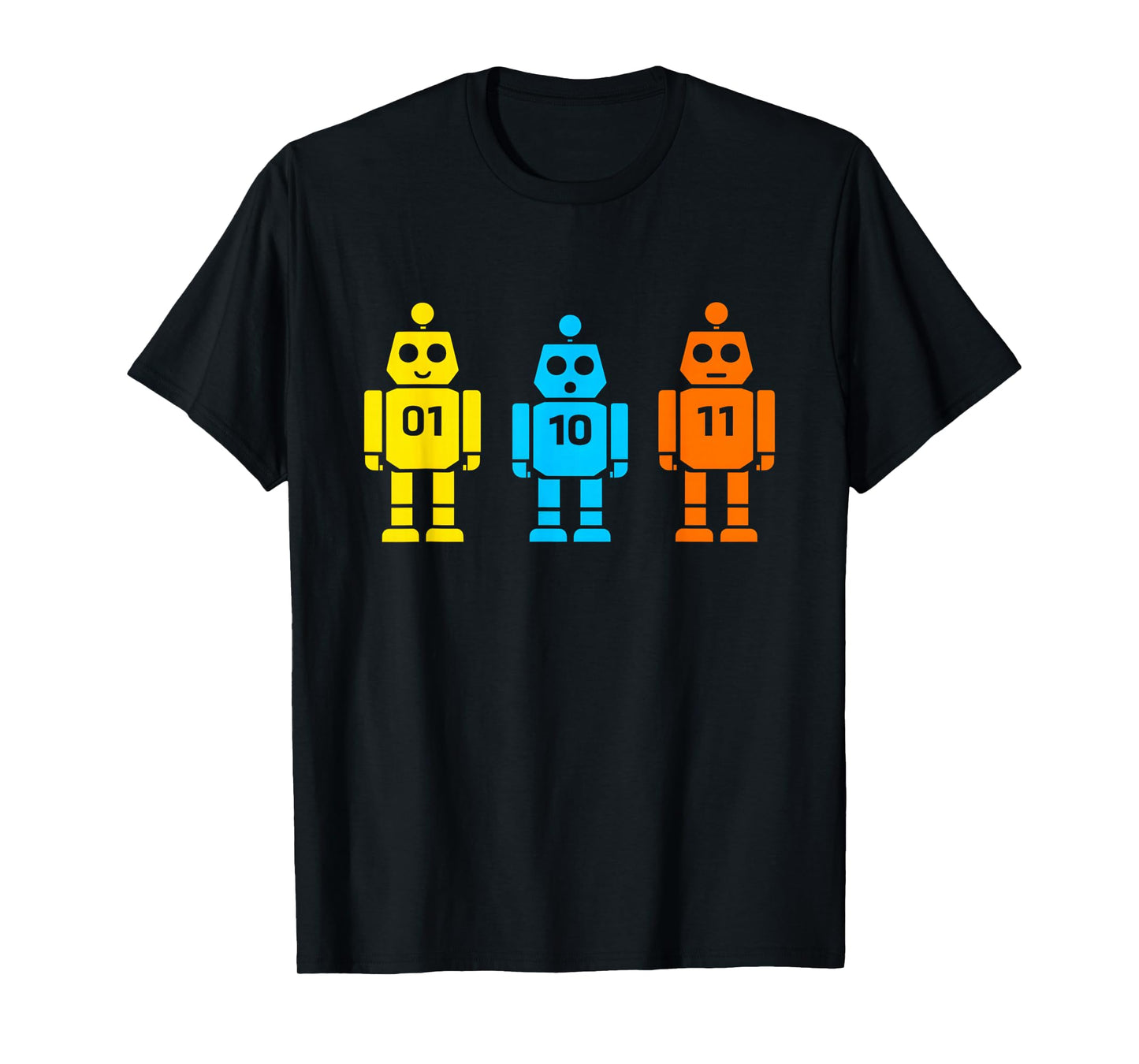 01 10 11 Robot T-Shirt