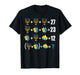 Happy Hanukkah Menorah Dreidel Doughnut Math Teacher 67 Meme T-Shirt