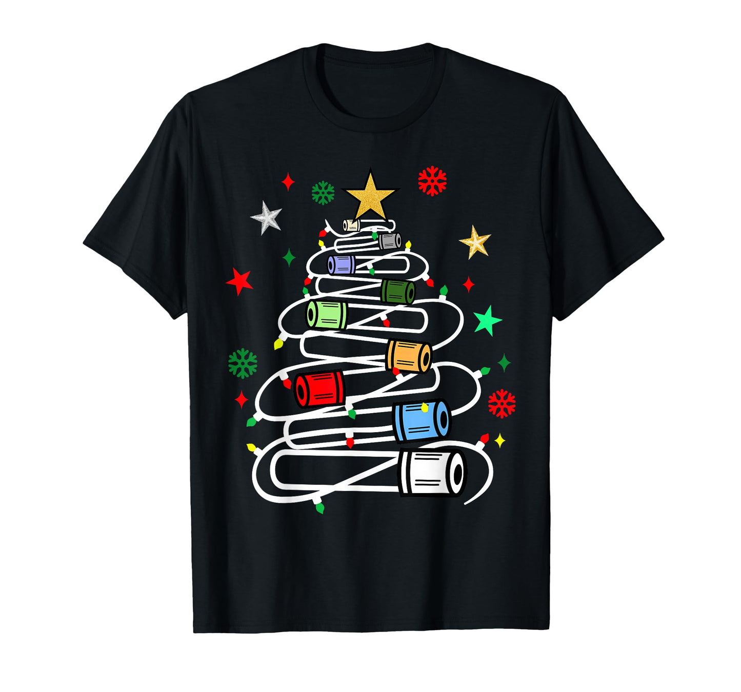 Phlebotomy Blood Tube Christmas Tree Phlebotomist Phleb Tech T-Shirt