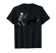 Funny Giant Schnauze Running Skeleton Halloween T-Shirt