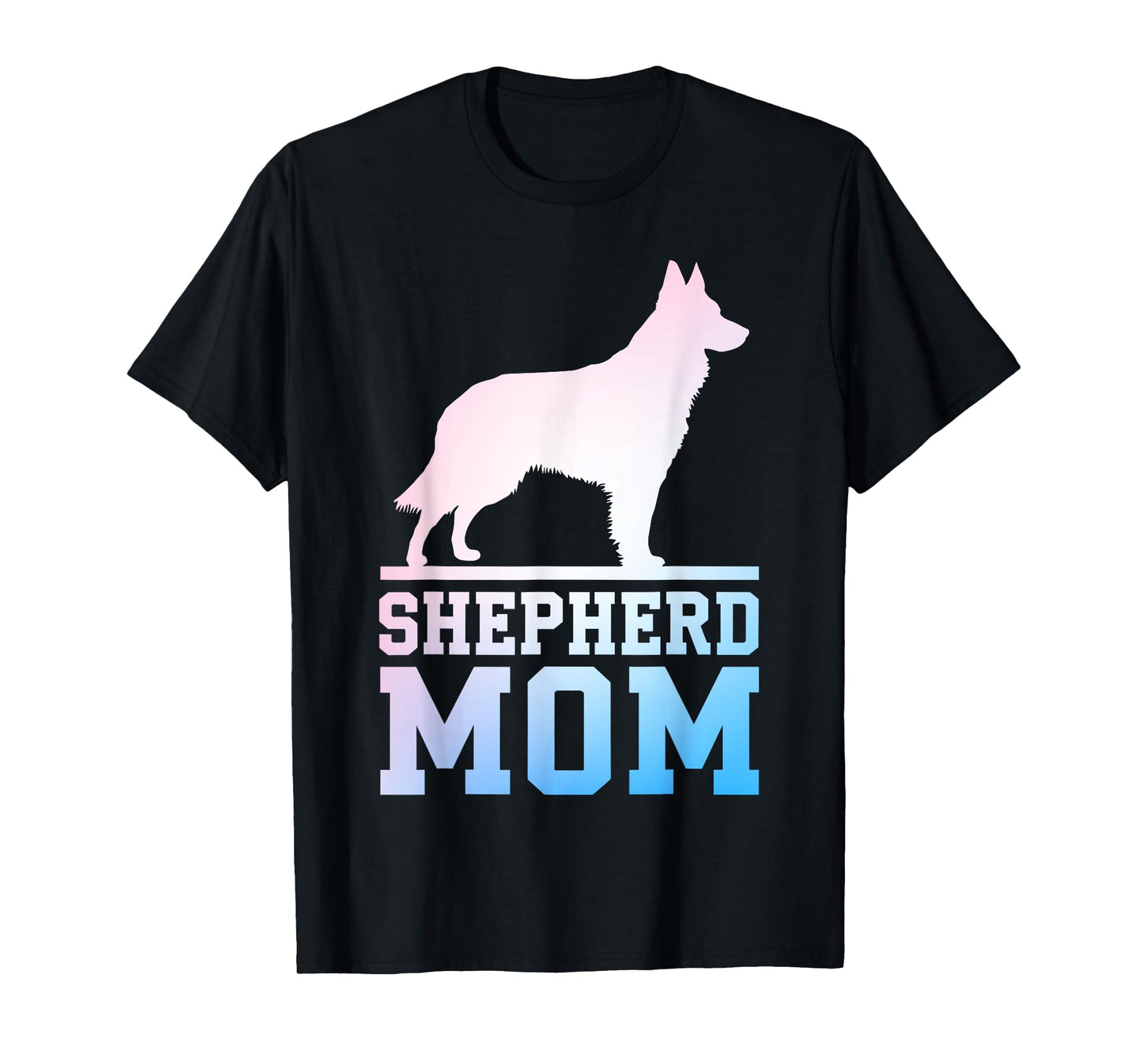 German Shepherd Art for Women Girls German Shepherd Lover T-Shirt
