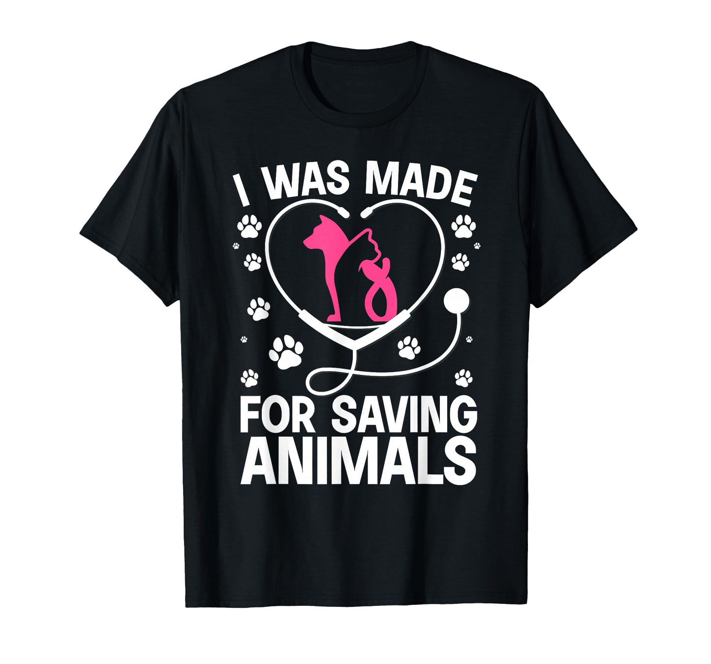Veterinarian Art for Men Women Vet Tech Veterinary Assistant T-Shirt