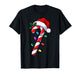 Christmas Candy Cane Santa Xmas T-Shirt