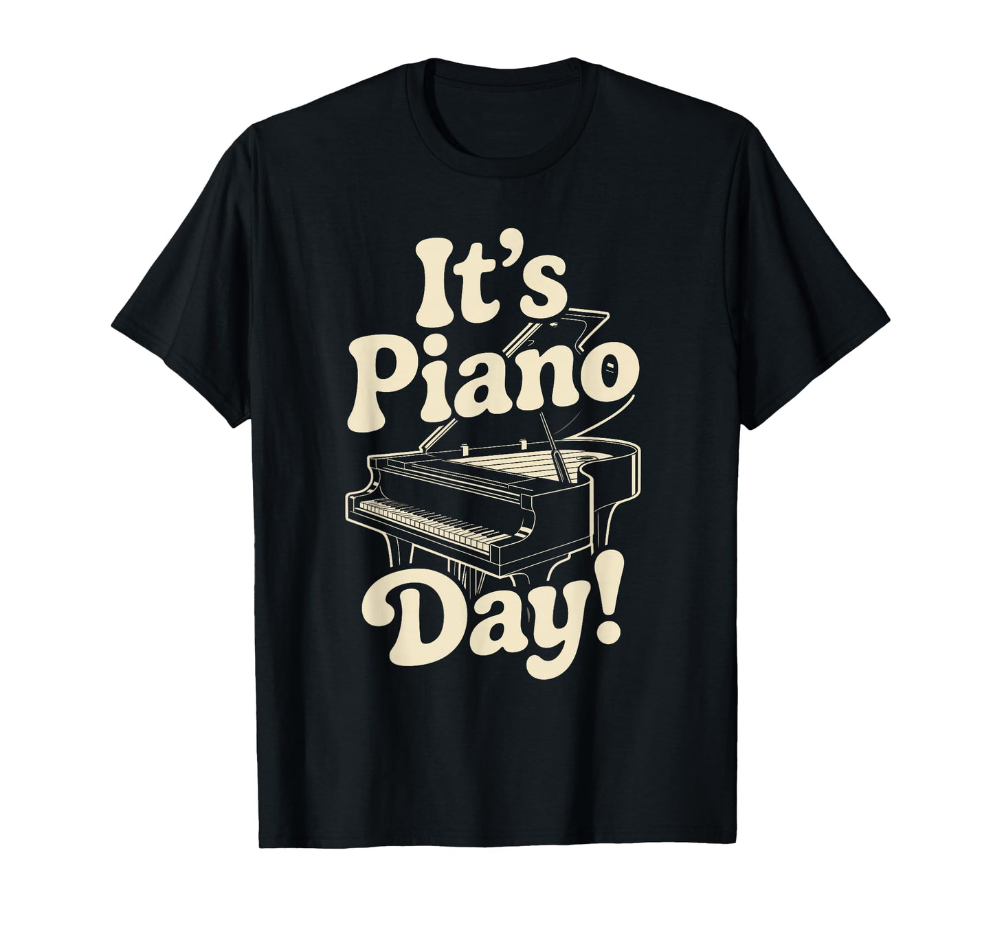 Piano Day Music Teacher Instrument Classical Jazz Pianist T-Shirt