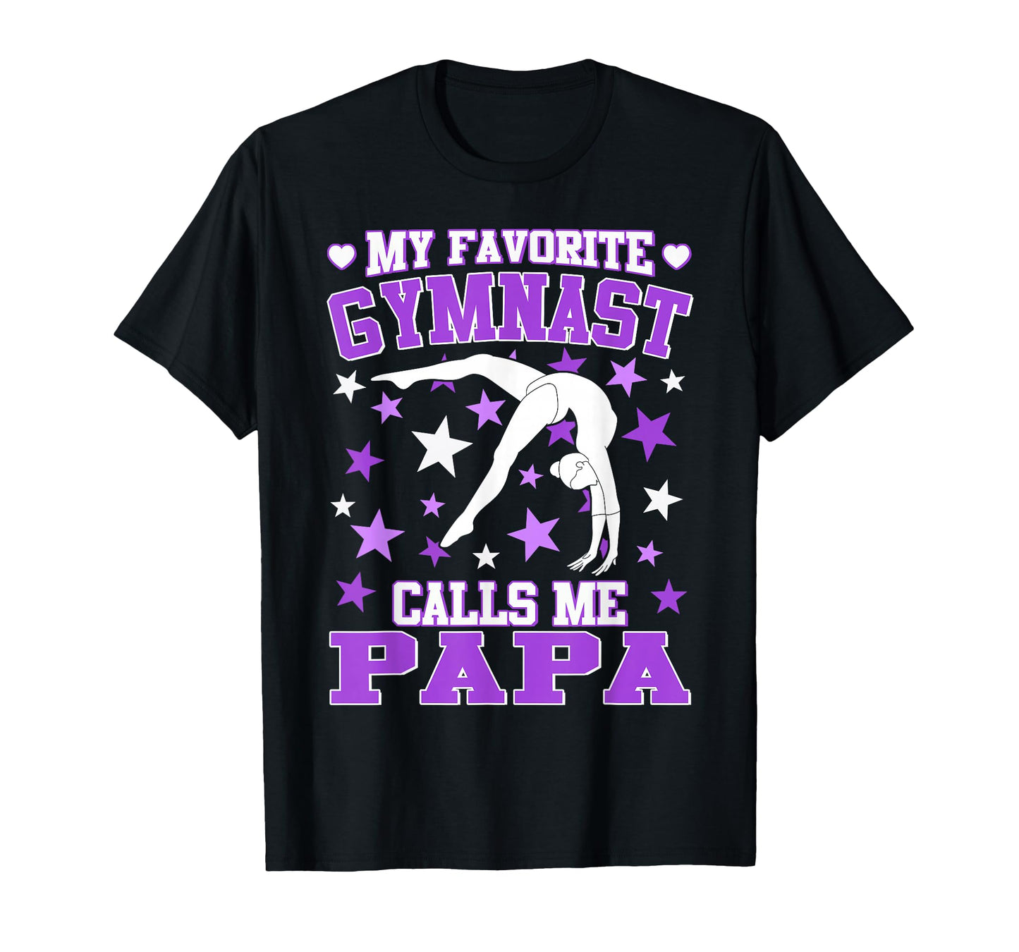 Gymnastics My Favorite Gymnast Calls me Papa T-Shirt