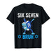 Six Seven Bruh 67 Hanukkah Chanukah Dreidel Dabbing 6 7 Meme T-Shirt