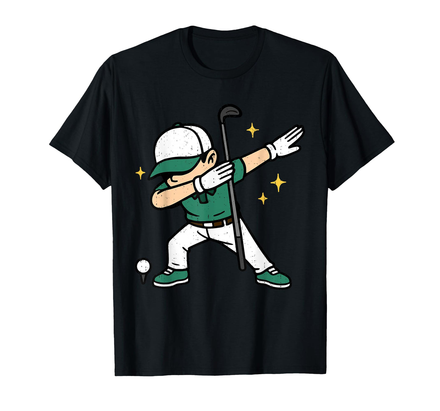Dabbing Golf Player Golfer Golfing Sports Athlete Dab Dance T-Shirt