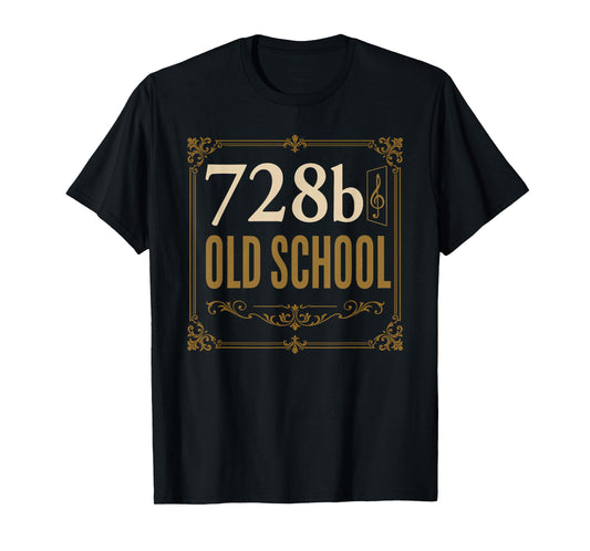 728b Old School Vintage Classic Retro 80s Music Saying T-Shirt