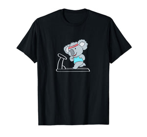 Gym Workouts Fitness Funny Gym Koala T-Shirt