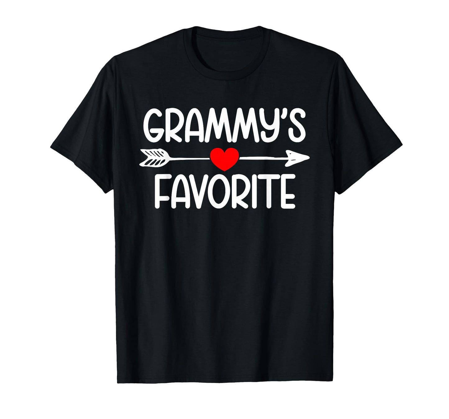 Grammy's Favorite Grandchild Youth Grandson Granddaughter T-Shirt