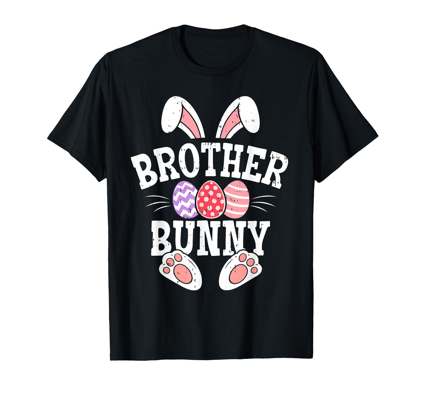 Brother Bunny Happy Easter Day Matching Family Easter Eggs T-Shirt