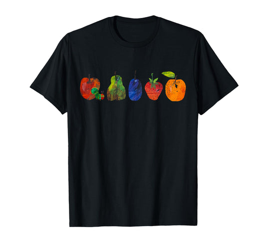 Funny Back to School Cute Hungry Lover Fruits Teacher T-Shirt