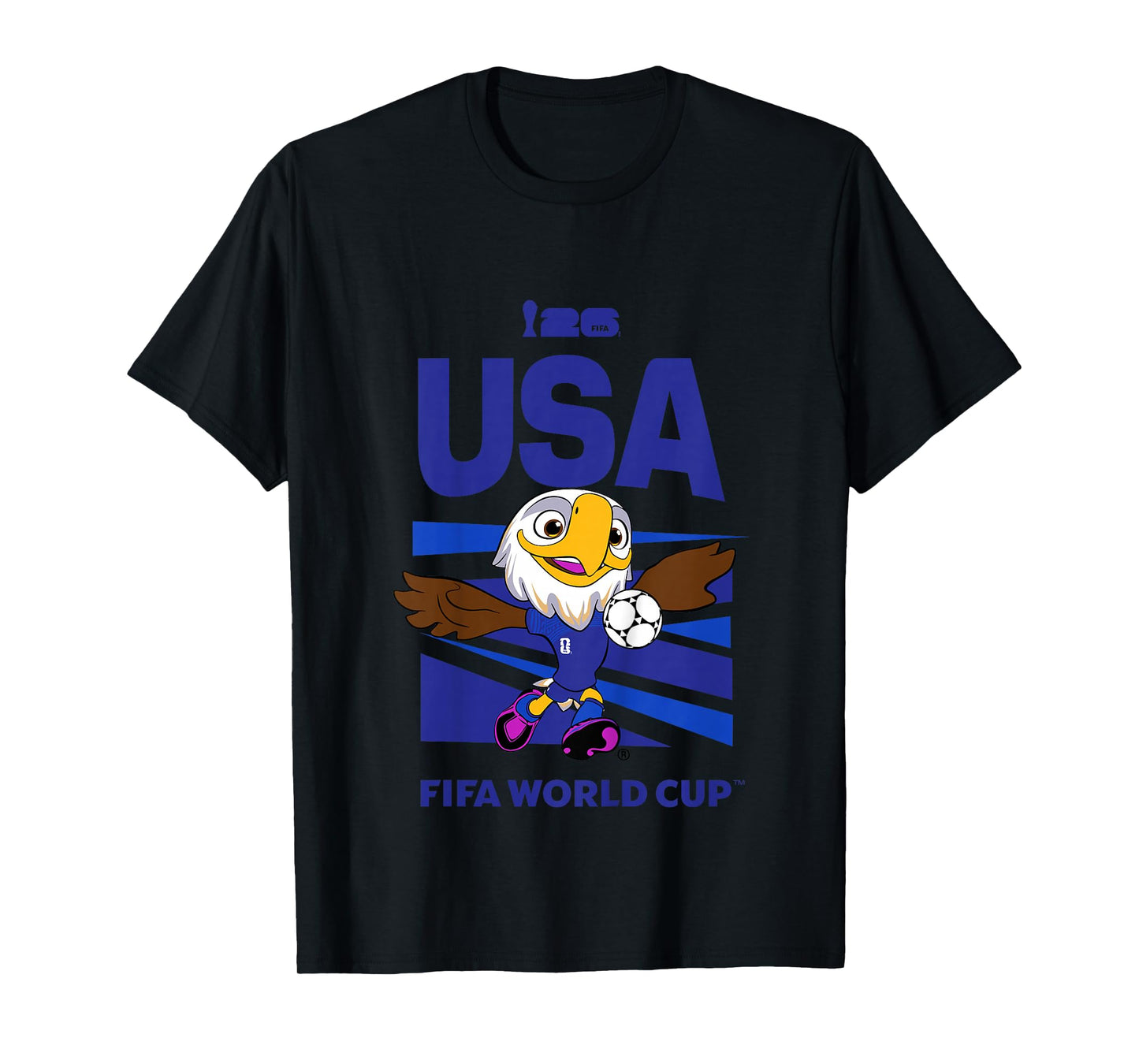 Kids FIFA World CUP26 USA Mascot Ball T-Shirt