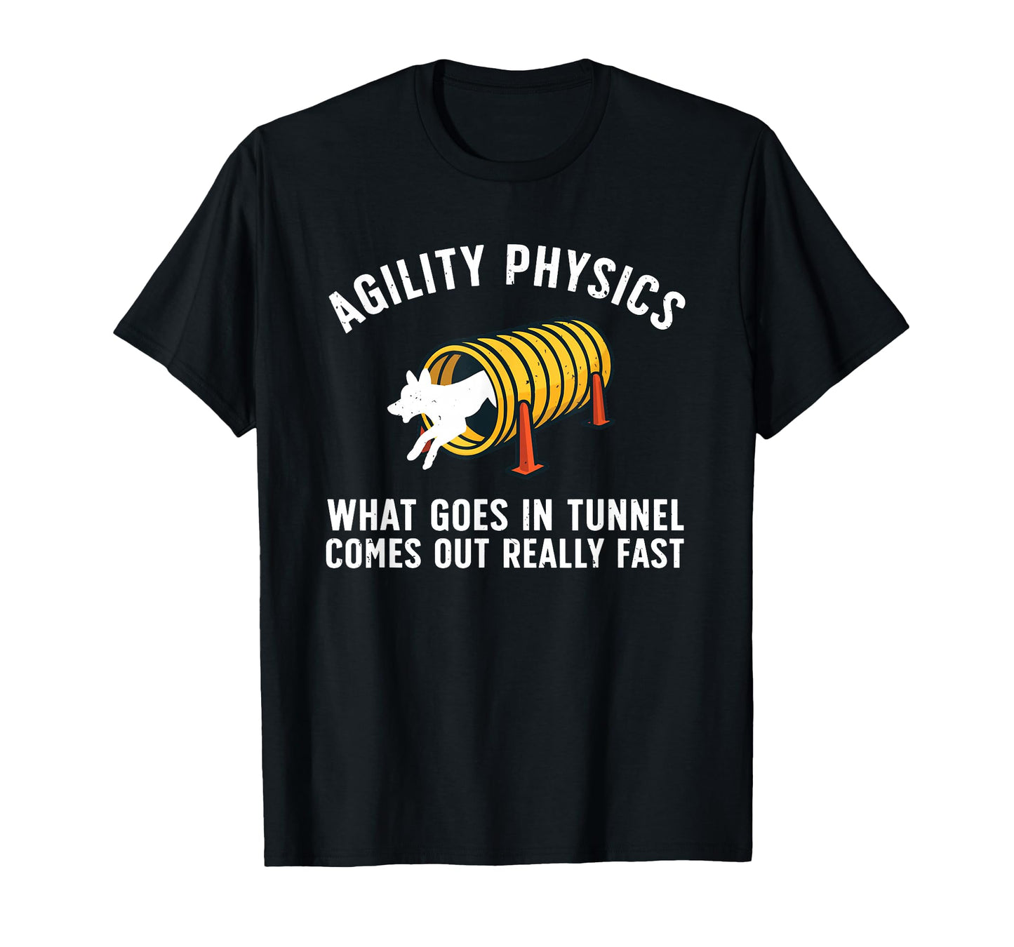 Funny Dog Agility Art for Men Women Dog Trainer Dog Training T-Shirt