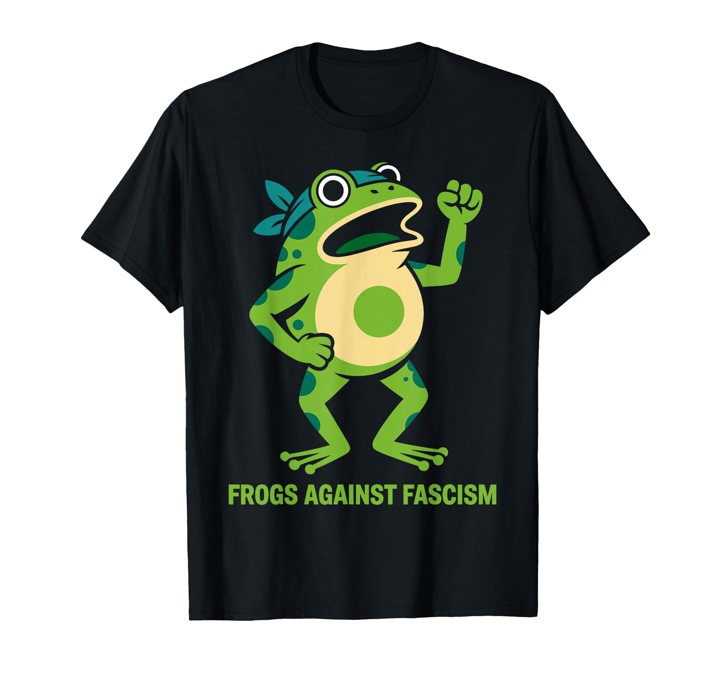 Frogs Against Fascism for Portland Frog Protest T-Shirt