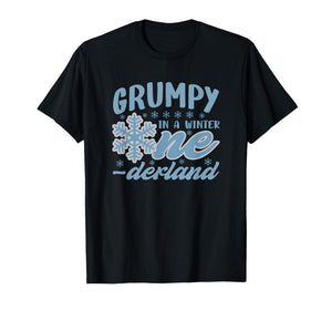 Grumpy in A Winter Onederland Bday Girl Sweet Snowflake T-Shirt