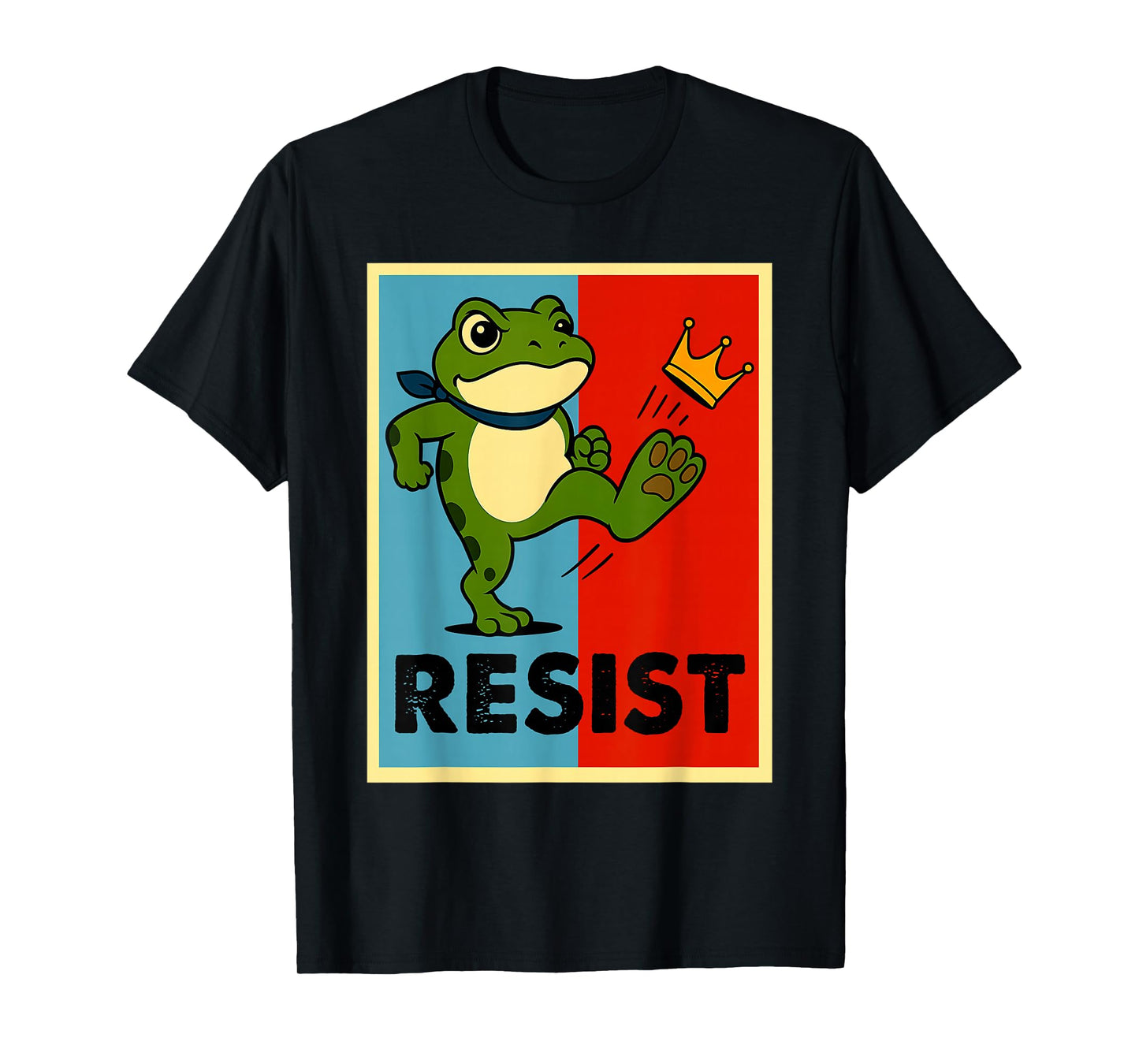 Portland Frog Protest Shirt for Men and Women No Kings T-Shirt