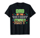Dad of Birthday Boy Pixel Gaming Bday Party Men T-Shirt
