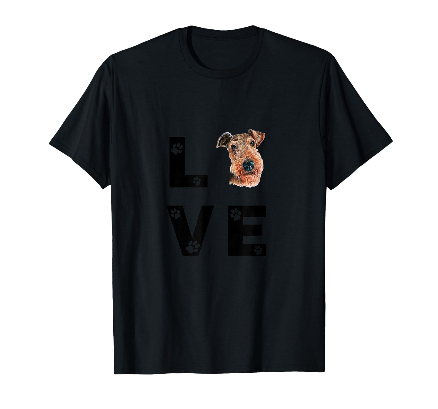 Cute Airedale Terrier Dog Puppy Love Gift T-Shirt