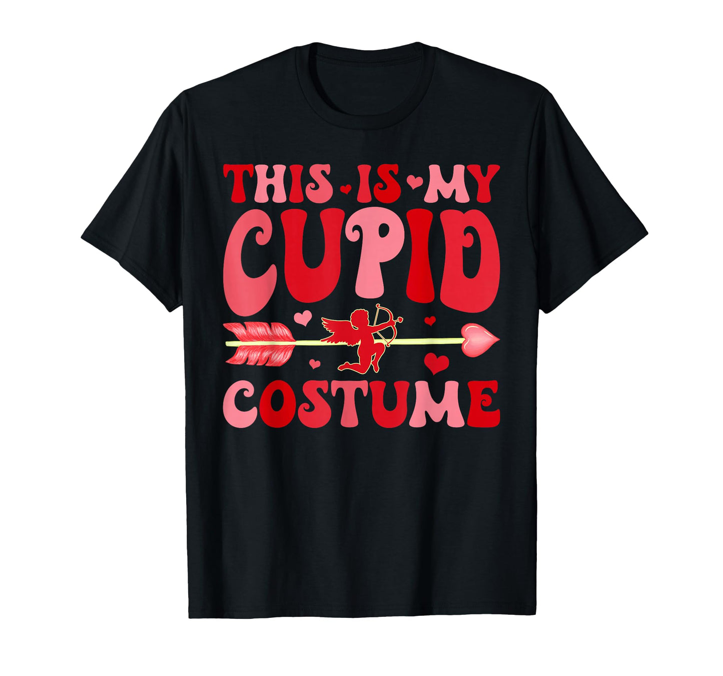This is My Cupid Costume Happy Valentines Boys Girls T-Shirt