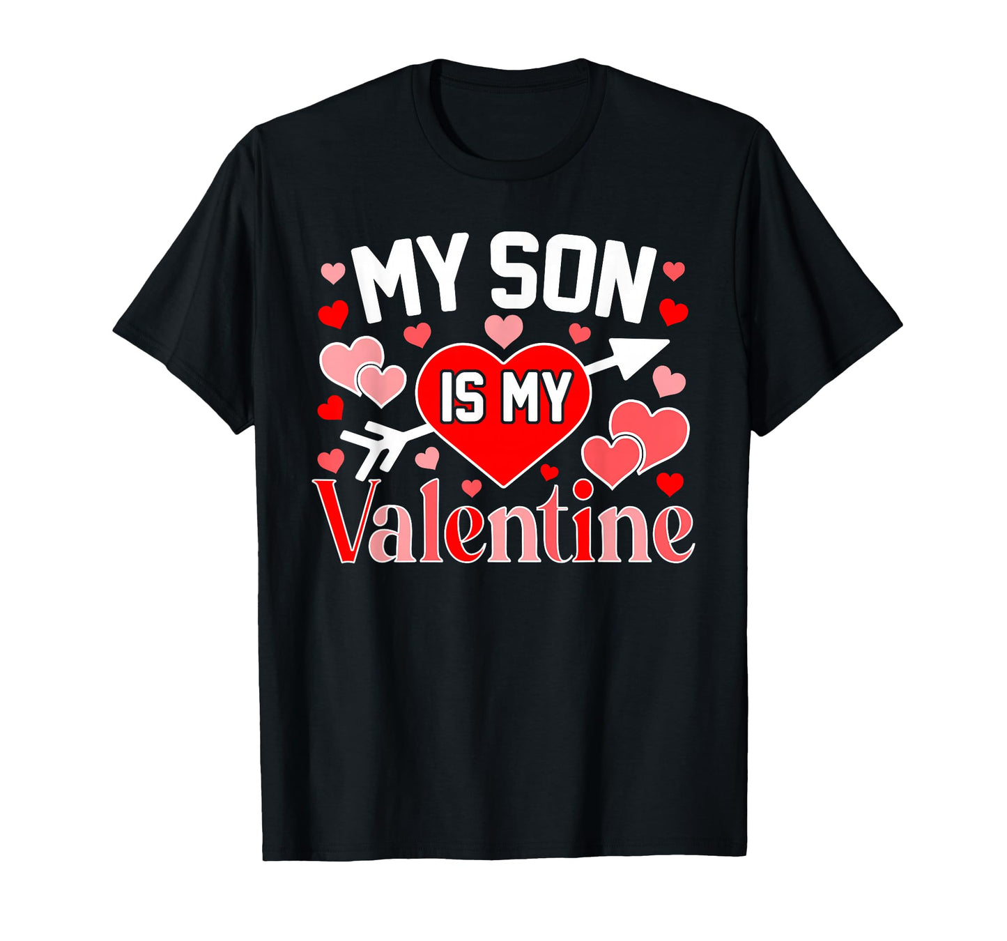 My Son is My Valentine Cute Heart Valentine's Day T-Shirt