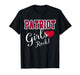Patriot Girls Rock Cute Heart Shape Womens T-Shirt