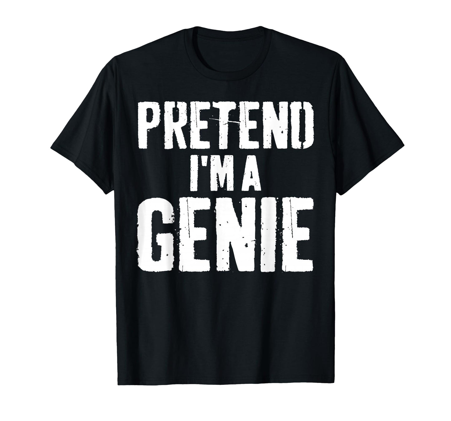 Lazy Easy Halloween Costume Pretend I'm A Genie T-Shirt