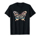Galveston Butterfly - Texas Beach City Name Word Art T-Shirt
