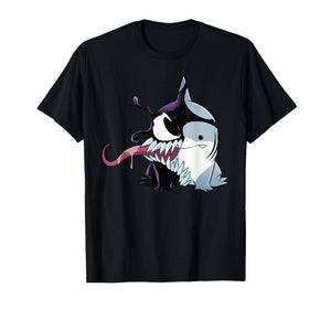 Marvel Jeff The Land Shark in Venom Symbiote Costume T-Shirt