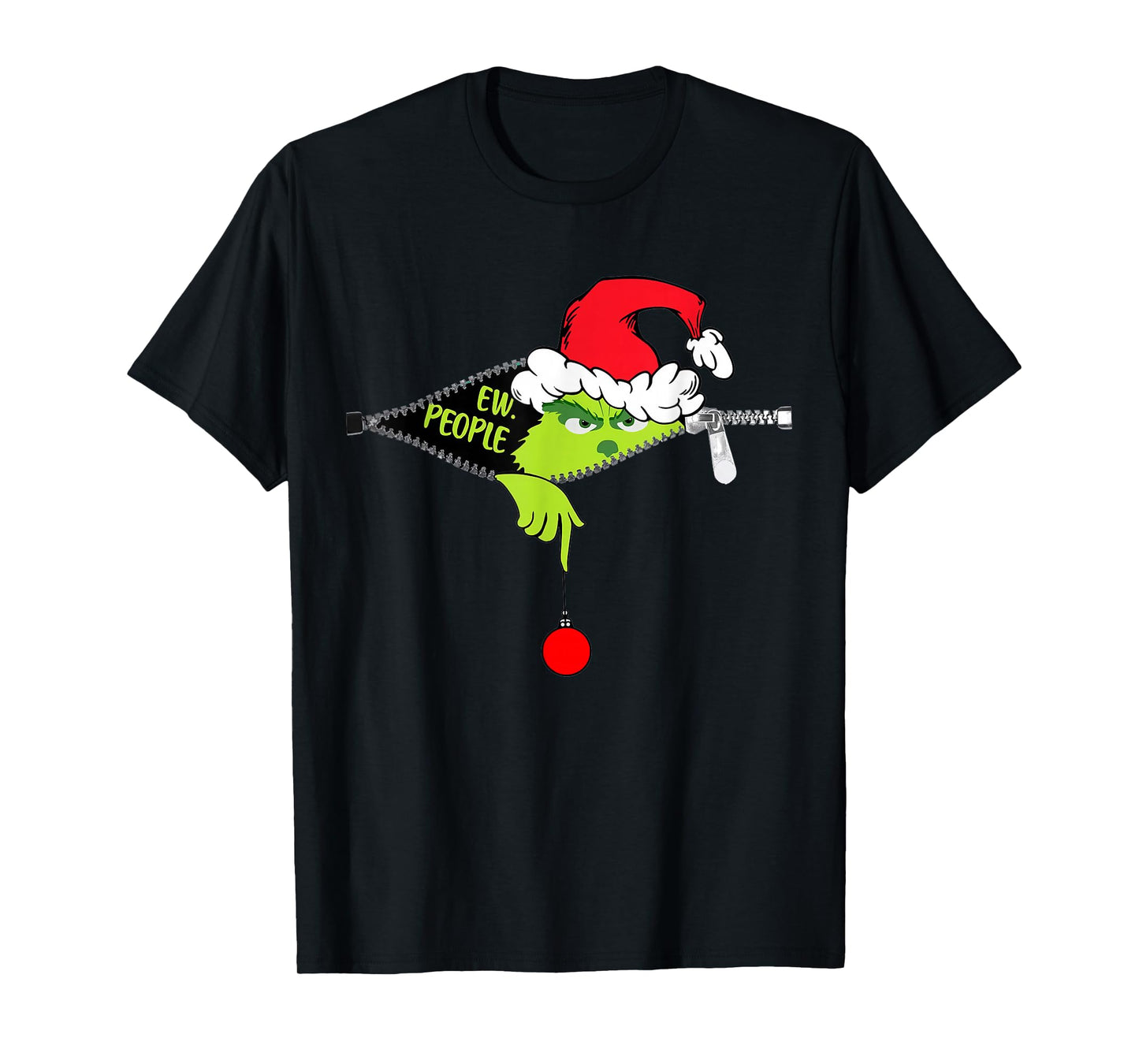 Funny Christmas Ew People Men Women Kid Boys Girls T-Shirt