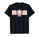 Minions Pastel Unicorn Grid T-Shirt