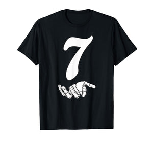 Number 7 Matching 67 Meme Halloween Costume Men Women Kids T-Shirt