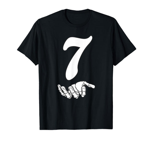 Number 7 Matching 67 Meme Halloween Costume Men Women Kids T-Shirt