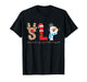 Christmas Speech Therapy SLP Language Pathologist Therapist T-Shirt