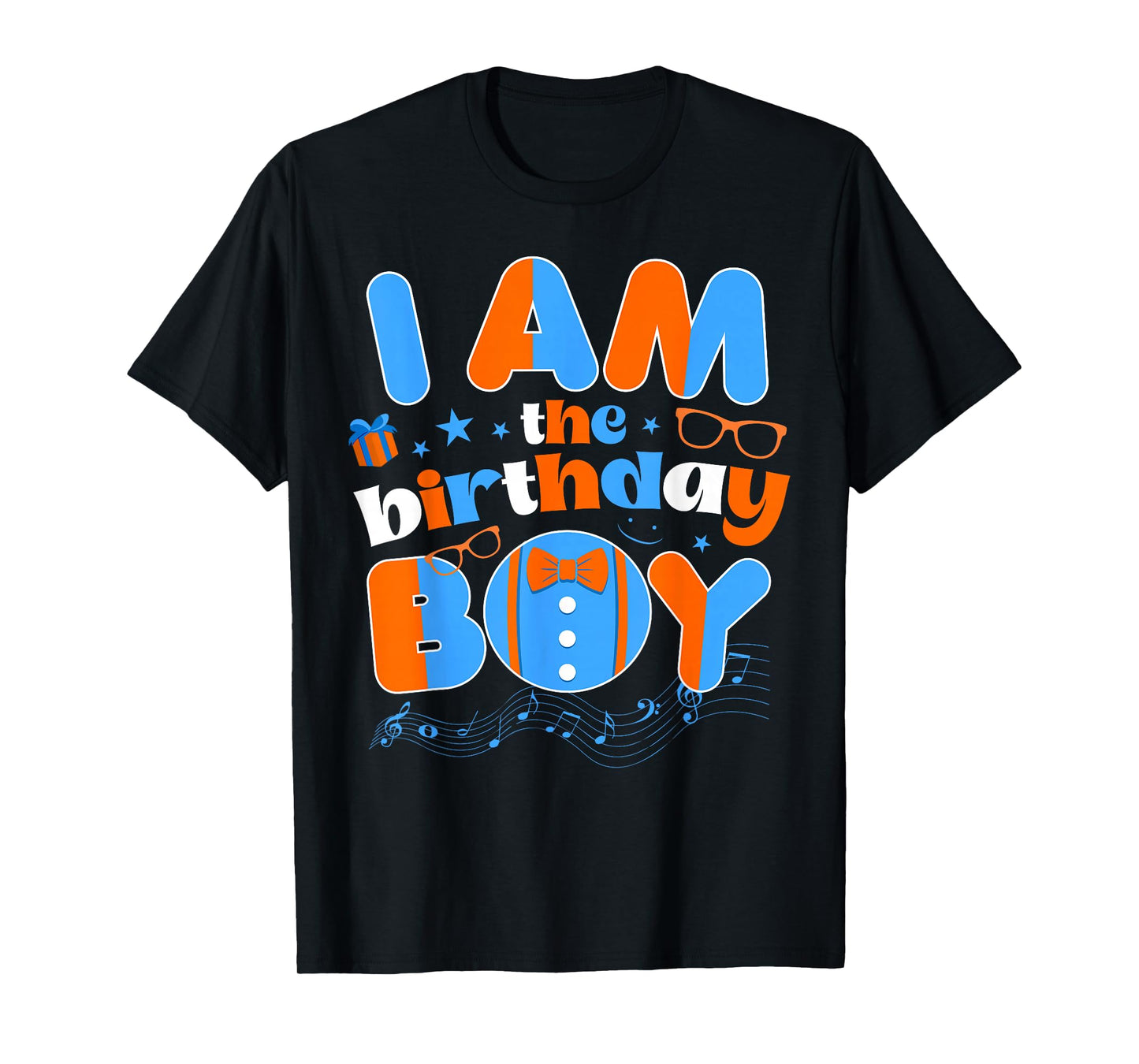 I Am The Birthday Boy Matching Family Blippy Funny T-Shirt