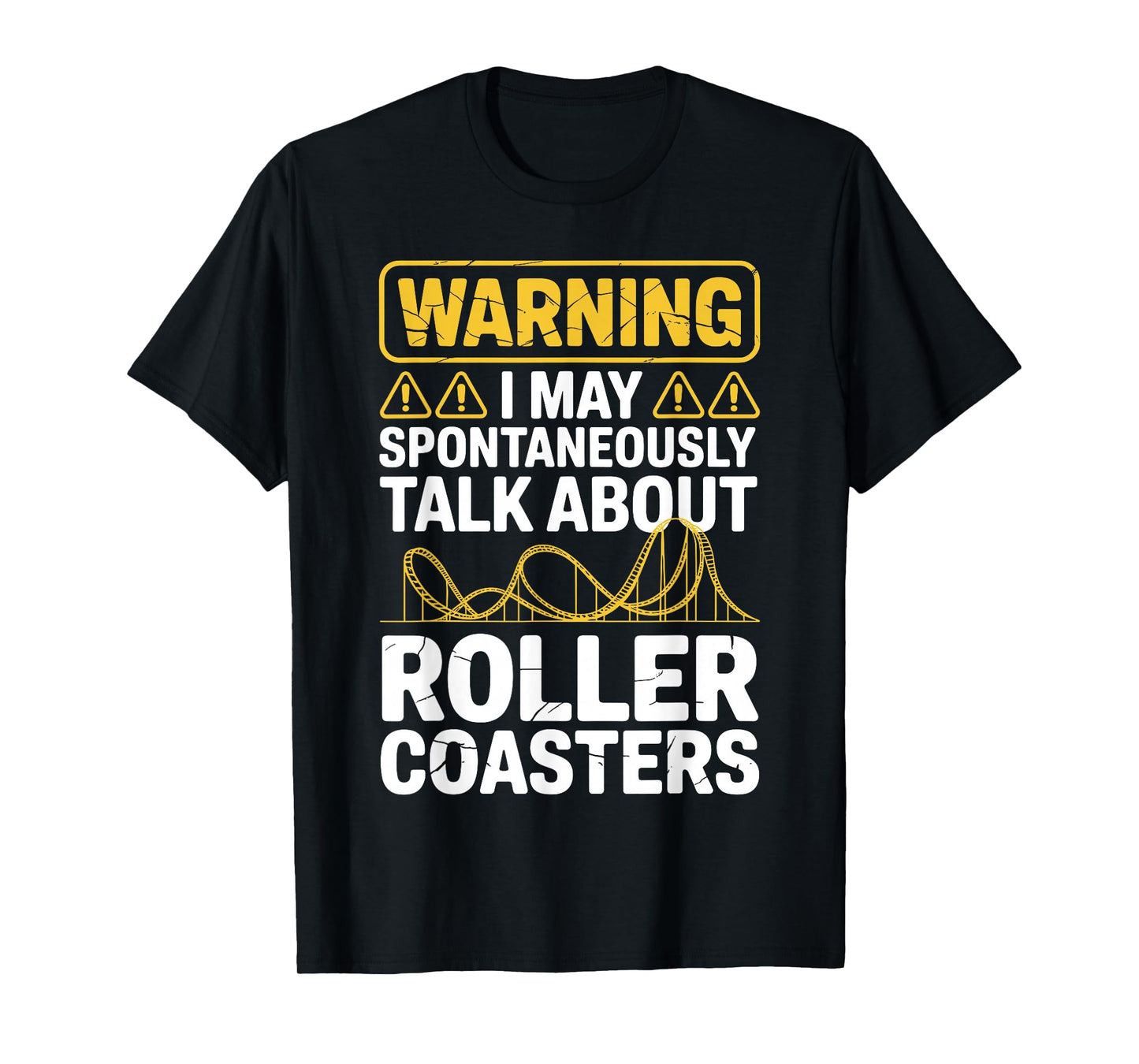 Cool Roller Coaster Art for Men Women Roller Coaster Lover T-Shirt