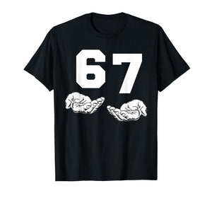 Funny Meme 67 6 7 6/7 6-7 Costumes Shirt for Boys Girls Kids T-Shirt
