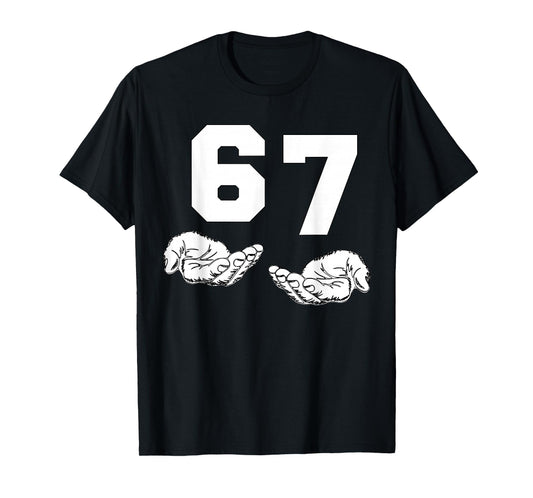 Funny Meme 67 6 7 6/7 6-7 Costumes Shirt for Boys Girls Kids T-Shirt
