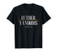 Official Luther Vandross Dance with My Father Script T-Shirt