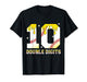 10th Birthday Baseball Drip Boy 10 Years Old Double Digits T-Shirt