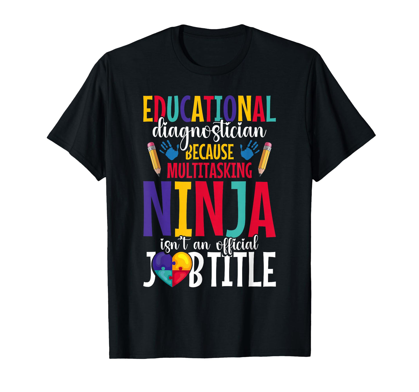 DIAG School Worker Job Title Educational Diagnostician T-Shirt