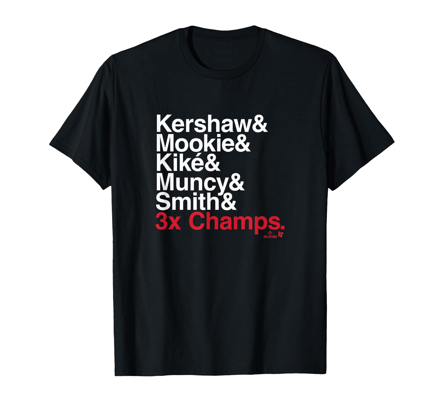 Los Angeles Baseball - Ampersand 3-Time Champs T-Shirt